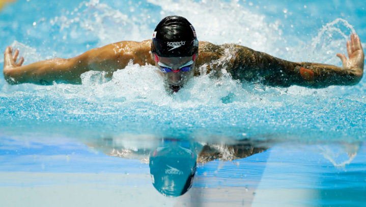 Amerikanska simmaren Caeleb Dressel.